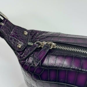 Túi Xách Nữ Da Cá Sấu Patina Handcrafted - Code 0082